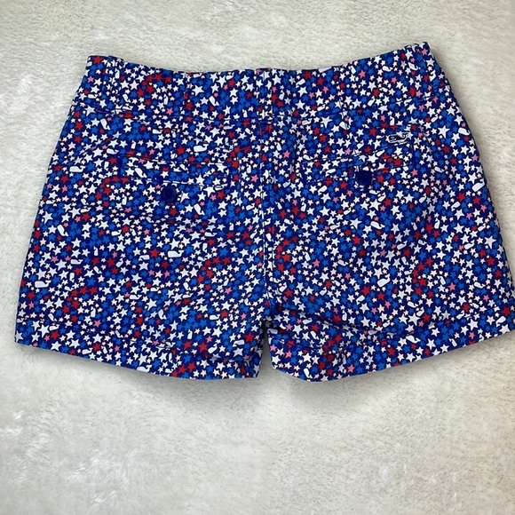 Vineyard Vines Red White and Whale Shorts Size 00 - Picture 5 of 9